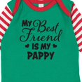 thumbnail image 4 of Inktastic My Best Friend is My Pappy with Hearts Boys or Girls Long Sleeve Baby Bodysuit, 4 of 5