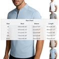 thumbnail image 3 of WIZUTIZ Moisture Wicking Shirts for Men Short Sleeve Quarter Zip Muscle Shirt Quick Dry T-Shirt Lightweight with Zipper Pocket, 3 of 5