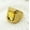 gold（gold）, variant on Stainless steel men's and women's religious style cross gemstone ring 7-13 size-gold（red）-9