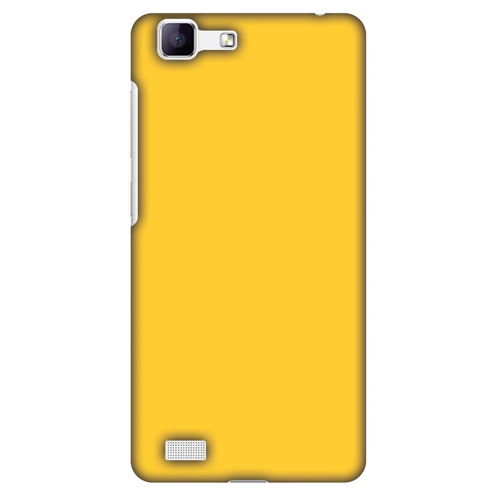 Vivo Y35 Case, Vivo V1 Case Bumblebee Yellow, Hard Plastic Back Cover