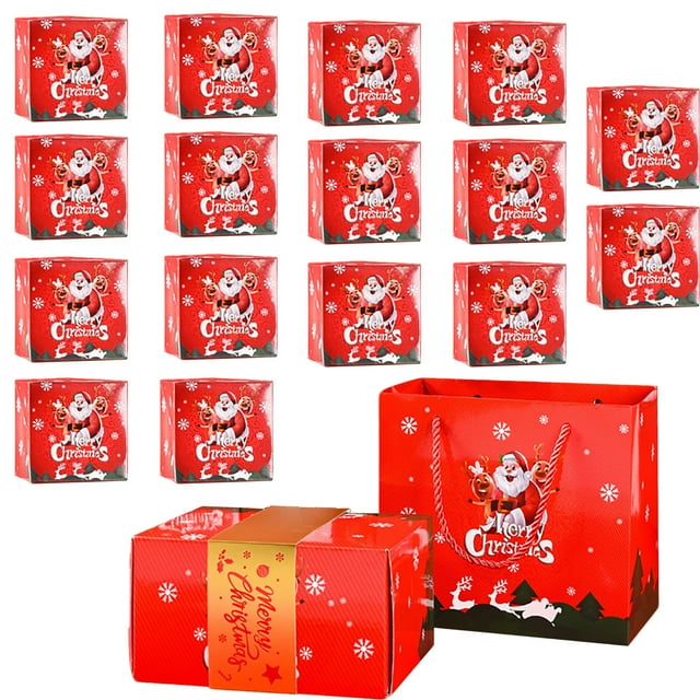 Fwttom Paper Storage, Merry Christmas Surprise Box Gift Box Creating Surprising Gift Red Bouncing Romantic Gift Box