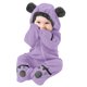 thumbnail image 1 of Mono de forro polar con capucha para bebés y niños, diseño bonito, disfraz de animal de dibujos animados, ropa de invierno para recién nacidos, para niños de 18 a 24 meses, 1 of 8