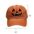 thumbnail image 2 of Casquette de Baseball Imprimé Citrouille Kaki Style Automne Mode pour Femmes Hommes Circonférence de Tête Réglable 22.1-24.4 Pouces, 2 of 2