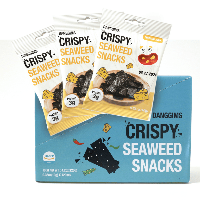 Grab & Go Sea Salt Seaweed Snacks - .14oz (5 Pack)