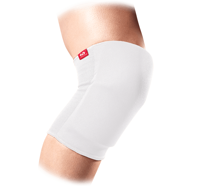 McDavid MD645 Knee/Elbow Pads/Pair, Adult S, WHITE