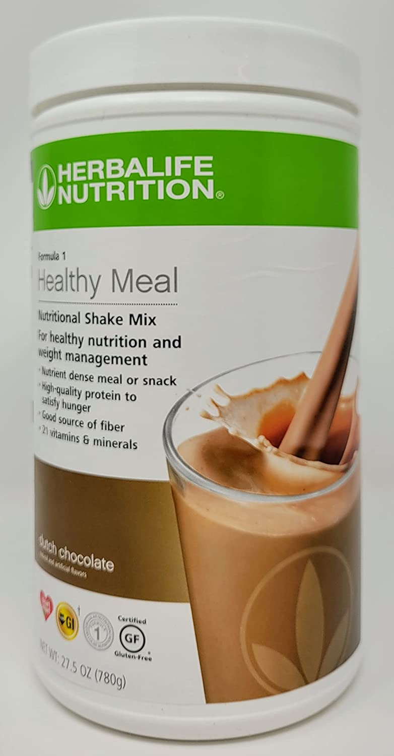 Herbalife Formula 1 Healthy Meal Nutritional Shake Mix. Flavor(Dutch