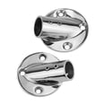 thumbnail image 2 of Stainless Steel Pipe Socket Rod Holder Fitting Bracket For 22mm Dia Pipe Hardware, 2 of 3