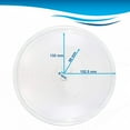 thumbnail image 2 of HQRP 12-inch Glass Turntable Tray Fits Maytag W10337247 W11367904 AMV1150VAB4 AMV1150VAD3 AMV1150VAD4 Microwave, 2 of 6