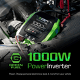 thumbnail image 3 of GREEN FUEL 1000W Power Inverter 2000W Peak w/DC 12V to 3X 120V AC, 2X 2.4Amp USB, Mounting Brackets and Clamps Included, 3 of 9