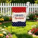 thumbnail image 5 of Independence Day Linen Double-sided Garden Flag For Courtyard Decoration, 5 of 7