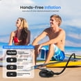 thumbnail image 2 of Bomba inflable para tablas de remo, compresor SereneLife, 16 psi, 12 V, 2 of 7