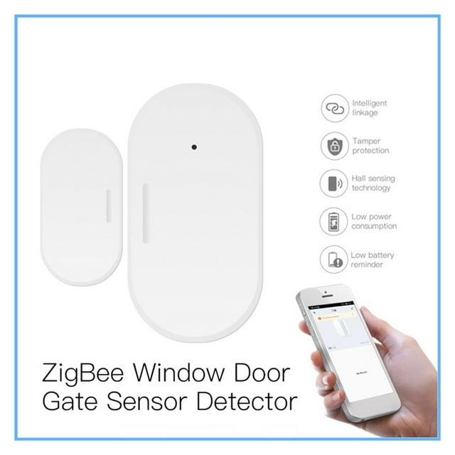 Door Window Gate Sensor Smart Home Magnetic Garage Window Door Sensor System Alarm Open/Close Detector ,Easy to Use
