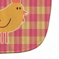thumbnail image 3 of Chicken Hen on Gingham Baby Bib, 3 of 3
