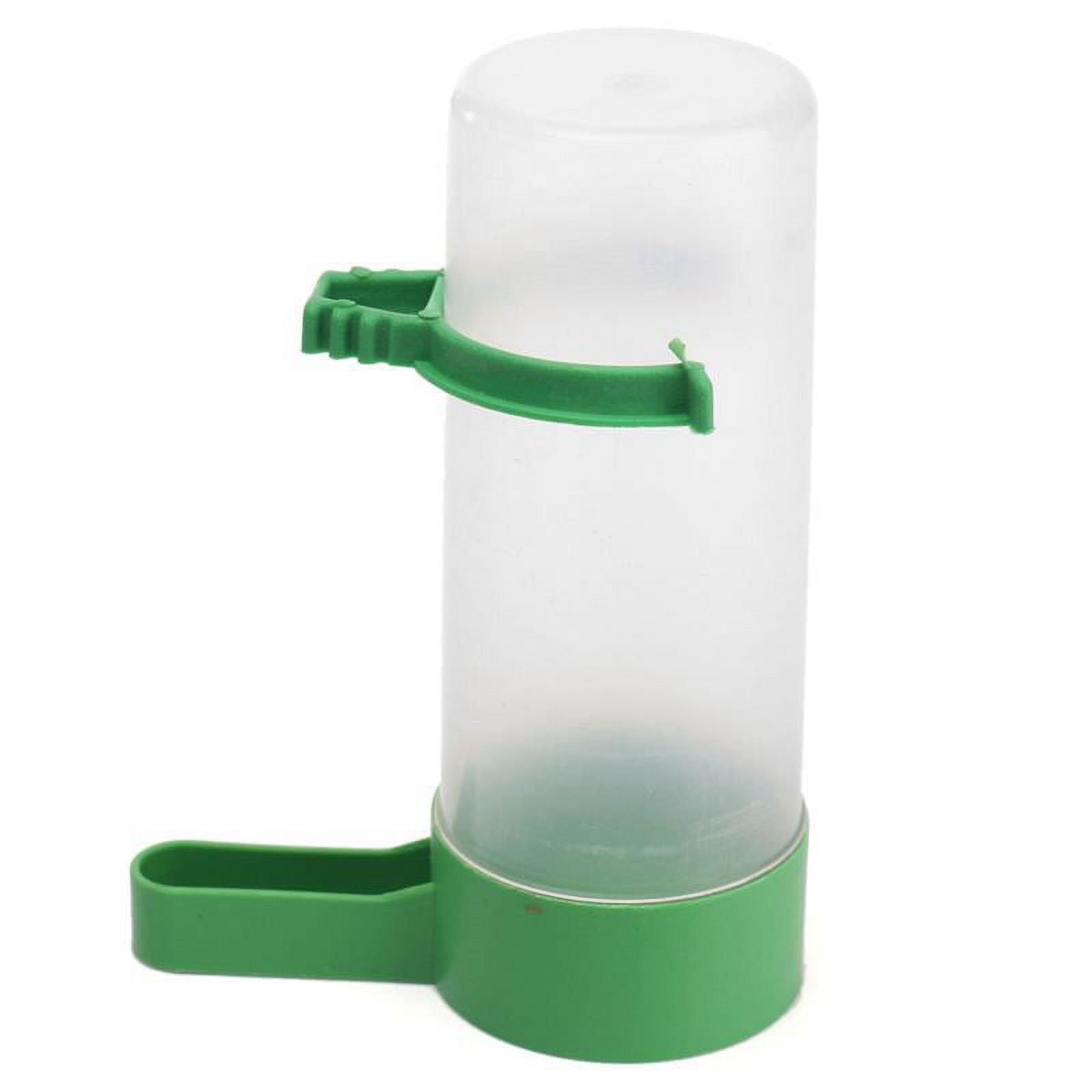 4PCS Plastic Pet Bird Drinker Feeder Water Bottle Cup For Cage Budgie Birds - image 2 of 5