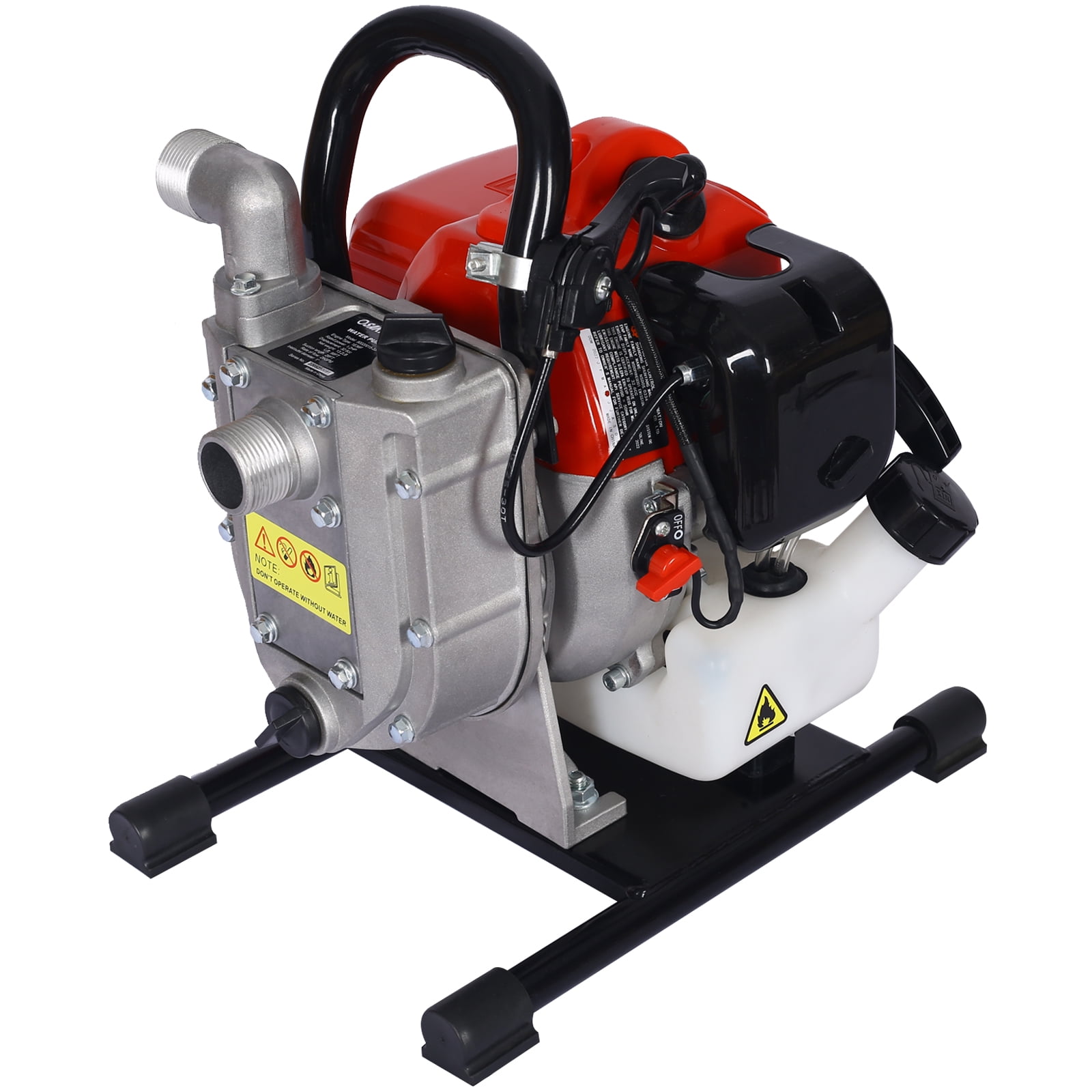Gas Powered Water Transfer Pump,Portable Petrol High Flow for Garden Farm Irrigation,powerful 2s troke portable gas powered water transfer pump ,33cc 1.2HP 1inch ,EPA compliant