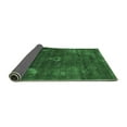 thumbnail image 2 of Ahgly Company Indoor Rectangle Oriental Emerald Green Industrial Area Rugs, 8' x 12', 2 of 4