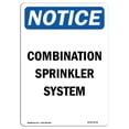 thumbnail image 1 of SignMission OS-NS-A-1218-V-10716 12 x 18 in. OSHA Notice Sign - Combination Sprinkler System, 1 of 1