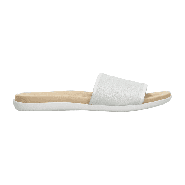Sandalias Beira Rio Mujer Plateado Piso Slideon plateado 23
