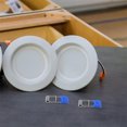 thumbnail image 4 of Miangastore 50pcs Downlight Panel Lamp Spring Clips For Led Recessed Lighting Ceiling Light Base Holder Light Fixture Accessories Spring Clips For Downlight, 4 of 8