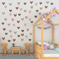 thumbnail image 5 of Yeetfub Peel And Stick Tile Decals Clearance Love Stickers Morandi 36 Room Wall Coffee Color Stickers Decoration Love Valentine's Wall Sticker, 5 of 7