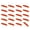 Orange, variant on 20Pcs Soft Maggot Fishing Lures With High Buoyancy Design Simulation Grub Soft Baits for Lake River And Sea Angling