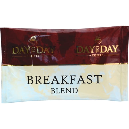 100% Pure Coffee, Breakfast Blend, 1.5 Oz Pack, 42 Packs/carton | Bundle of 5 Cartons
