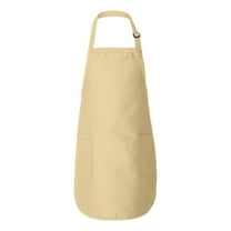 Q-Tees Q4350 Apron Unisex Adult Full-Length with Pockets