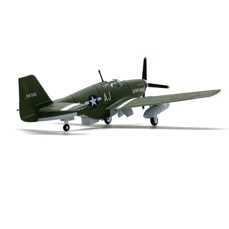 ジェミニエース 1/72 P-51B Mustang 1/72 Military WW2 P-51B Mustang Fighter Attack Plane Model