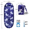 thumbnail image 2 of Sacos de dormir para niños para niñas – Unicorn Rainbow Star – Rioyalo YOLO 45 Sacos de dormir de camping para niños con bolsa de transporte - Exterior e interior (Unicornio-PL), 2 of 4