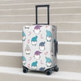 thumbnail image 6 of Gukieu cute winter Gnome Print Suitcase Protective Cover, Elastic Zipper Buckle Suitcase Protective Cover, Suitable for Travel, Business Trip-X-Large, 6 of 7