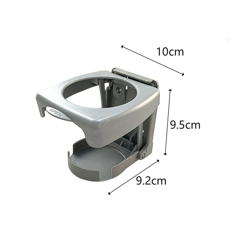 Hesroicy Car Cup Holder Universal Folding ABS Fixed Drink Bottle Stand for  Truck 
