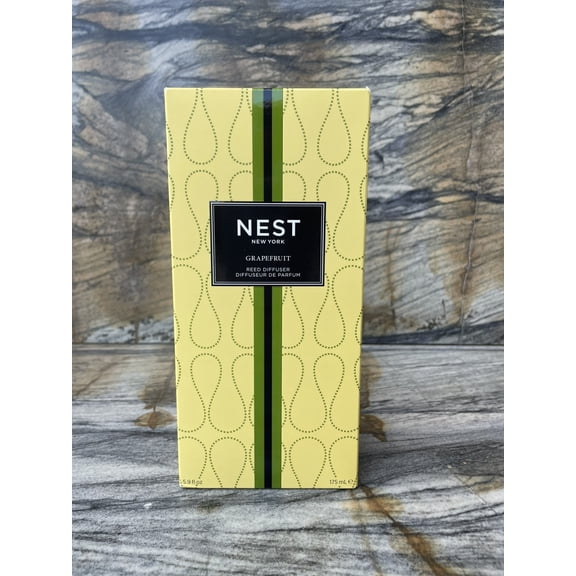 NEST Fragrances New York Grapefruit Reed Diffuser 5.9 0Z New In Box