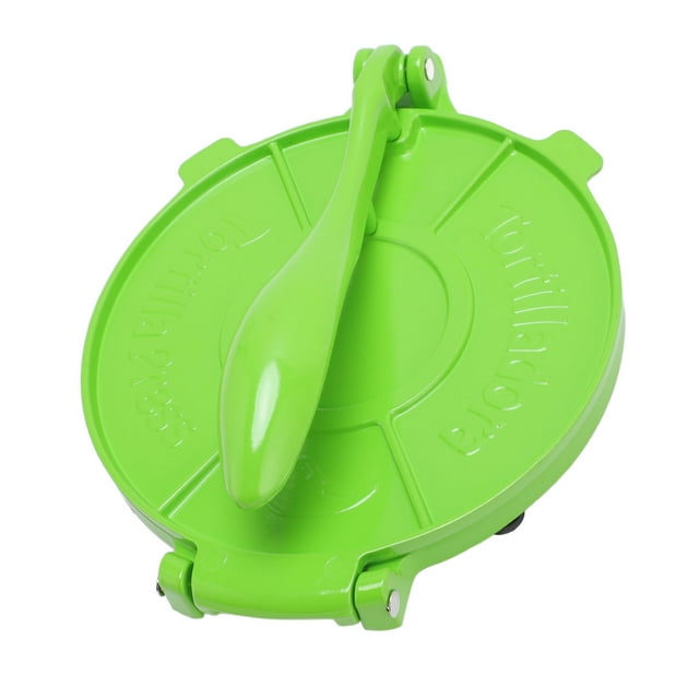 Aluminum Alloy Tortilla Press 8 Inch, Tortilla Maker Press Pre Seasoned Roti Maker Quesadilla Maker for Homemade Flatbreads Rotis Empanadas, Cooker Dough Thinning Kitchen Utensil