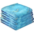 thumbnail image 4 of GZHJMY Gold Blue Marble Abstract Painting Kitchen Towel, Dish Towels Quick Drying Tea Towels Absorbent Hand Towels for Kitchen Sink Dinner Table 28 x 18 Inches, Set of 1, 4 of 7
