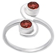 thumbnail image 5 of Hessonite Garnet - Madagascar 925 Sterling Silver Ring s.5 Jewelry DGR1129_A_5 R-1230, 5 of 7