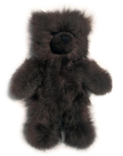 stuffed animal made out of alpaca fur