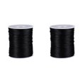 thumbnail image 1 of YWIYIUD 2PCS Durable Cord for Bracelet Necklace JewelryMaking and Wind Chime Practical Braided Satin String for Beading Thread ChineseKnot Craft and DIY projects, 1 of 7