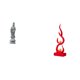 thumbnail image 1 of Estatua Abstracta De Fuego De Guan Yin, Adorno De Resina De Piedra, Colección Feng Shui, Escultura De Buda Femenina China, Figura De Llama De Kuanyin, Artesanía Moderna Para Gabinete,, 1 of 8