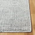 thumbnail image 4 of SAFAVIEH Abstract Stephanie Plaid Wool Area Rug, Gray/Ivory, 5' x 8', 4 of 12