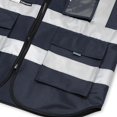 thumbnail image 4 of Salzmann 3M Multi-Pocket Working Vest - Reflective Vest - Made with 3M Reflective Material, 4 of 10