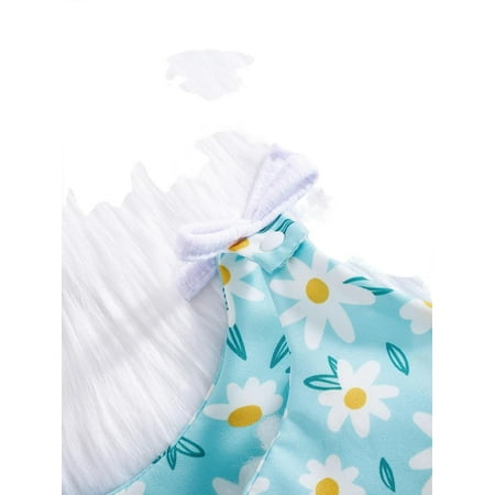 

All Over Print Round Neck Tank Sleeveless Baby Blue Baby Bodysuits (Baby s)