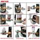 thumbnail image 4 of Adaptador de conexión rápida Speravity para tanque de dióxido de carbono con manómetro CGA320, 4 of 6