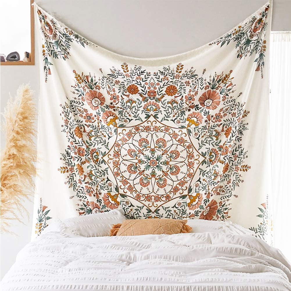 Mandala flower tapestry sale