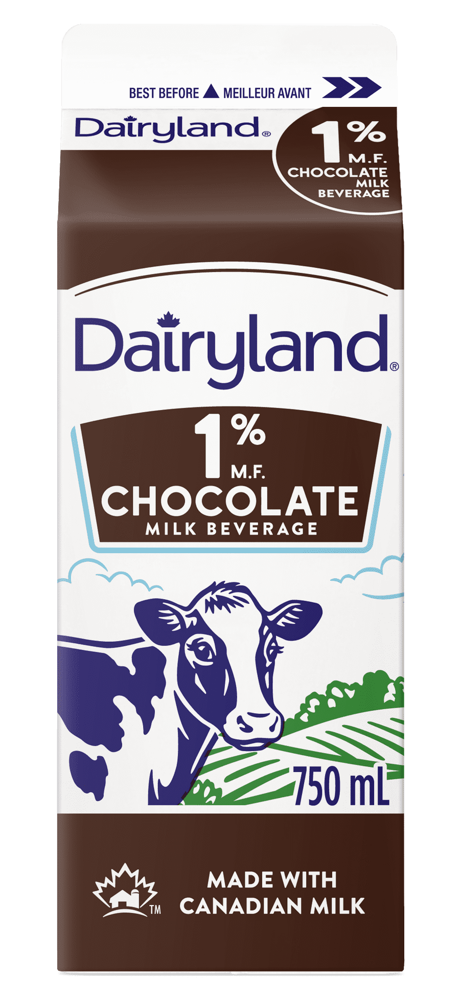 Dairyland Breuvage de lait au chocolat 1 % 750 mL