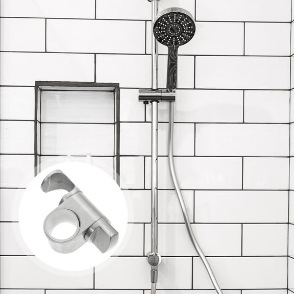 OUNONA Slide Bar Shower Head Holder Bathroom Shower Head Mount Holder Shower Head Replacement Party