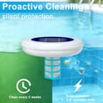 thumbnail image 4 of IVY&LANE Solar Pool Cleaner, Floating Water Cleaner and Purifier, Copper for Pool 35,000 Gallons, Large Solar Panel & 2 Sets of Fittings, Floating Water Cleaner for Above Ground Pool & Inground Pool, 4 of 8