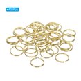 thumbnail image 3 of Uxcell Brass O Ring, 40Pcs 25mm Dia Brass Round Ring Circle Keychain Hook for DIY Craft, 3 of 6