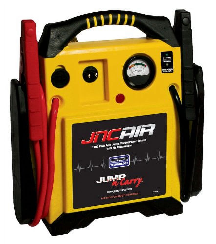 Jump-N-Carry AIR 1,700 Peak Amp 12V Jump Starter with Integrated Air Delivery System - image 2 of 2