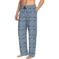 thumbnail image 6 of Naloa Cute Whale Pajama Pants Men, PJ Bottoms, Sleep & Lounge Pants-XX-Large, 6 of 6