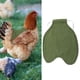 thumbnail image 5 of (Verde) Protector de plumas para mascotas, Protector de ala trasera de tela de alta calidad, delantal para silla de montar de pollo, chaqueta doble para gallina, 5 of 5